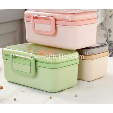 Bamboo Fiber Food Container Organiser Wholesale